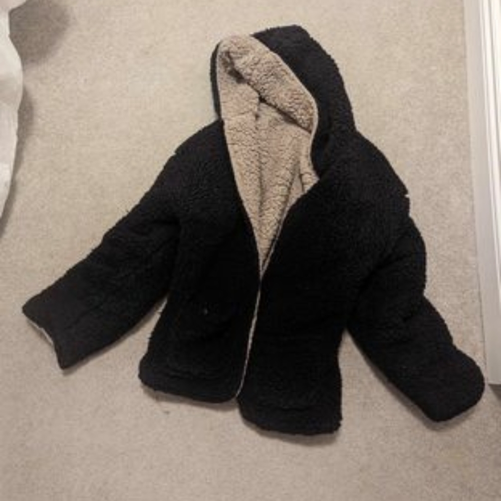Teddy Reversible Sherpa Sweater